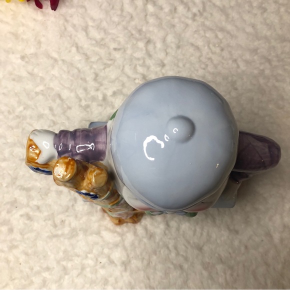 Vintage Feitx Humpty Dumpty Handpainted Ceramic Teapot, Circa 1970’s RARE FIND - Picture 9 of 11